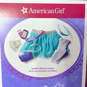 Brand New in sealed box American Girl Doll Truly Me Sparkle & Shine Accessories